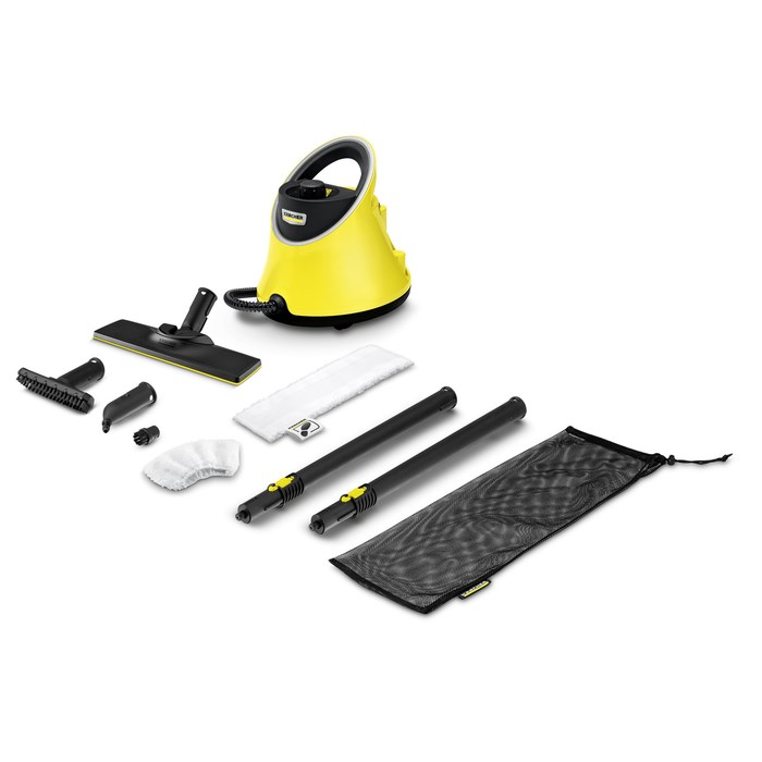 Пароочиститель Karcher SC 2 Deluxe EasyFix, 1500 Вт, 75 м2, нагрев 6.5 мин, 1 л - фото 51388707