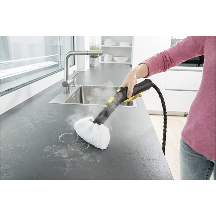 Пароочиститель Karcher SC 2 Deluxe EasyFix, 1500 Вт, 75 м2, нагрев 6.5 мин, 1 л - фото 51388713