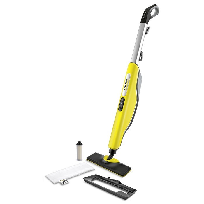 Паровая швабра Karcher SC 3 Upright Easyfix, 1600 Вт, 500 мл, шнур 5 м, жёлтая - фото 51389070