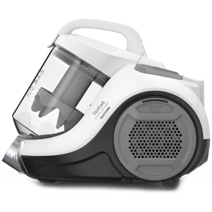 Пылесос Tefal TW2947EA, 750 Вт, 1.2 л, шнур 5 м, чёрно-белый - фото 51389861