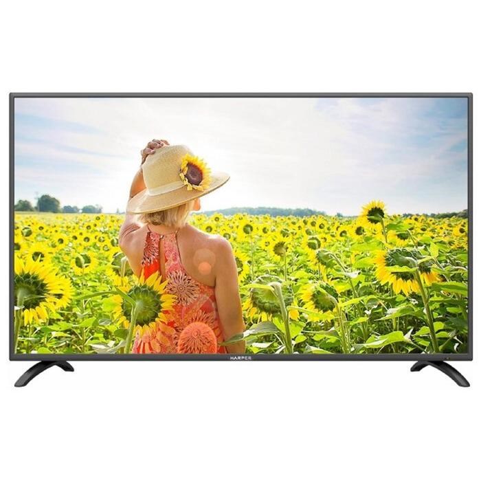 Телевизор HARPER 43F670T, 43", FullHD, DVB-T2/Т/S2/C, 2xHDMI, 1xUSB, черный - фото 51390377