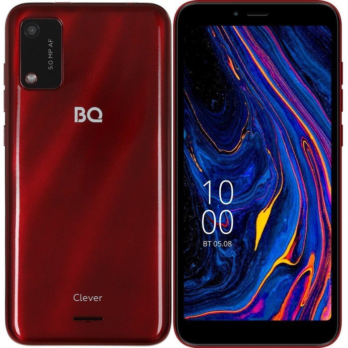 Смартфон BQ-5745L Clever, 5.7", IPS, 1Гб, 32Гб, 5 Мп, 2700 мАч, красный - фото 51390577