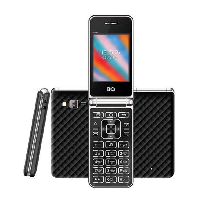 Сотовый телефон BQ M-2445 Dream, 2.4", 2sim, 32Мб, microSD, 800 мАч, черный - фото 51390582