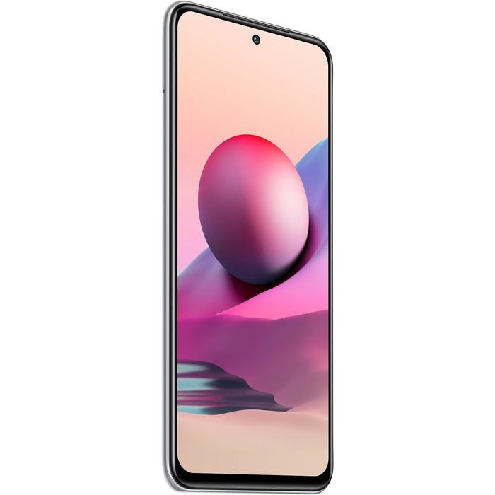 Смартфон Xiaomi Redmi Note 10S RU, 6.43", Amoled, 6Гб, 128Гб, 64Мп, 5000мАч, NFC, белый - фото 51390788