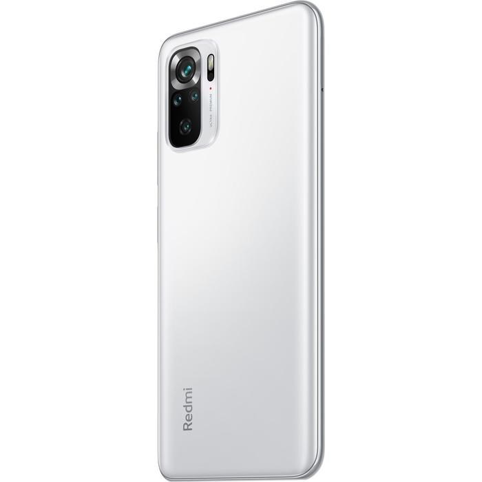 Смартфон Xiaomi Redmi Note 10S RU, 6.43", Amoled, 6Гб, 128Гб, 64Мп, 5000мАч, NFC, белый - фото 51390789