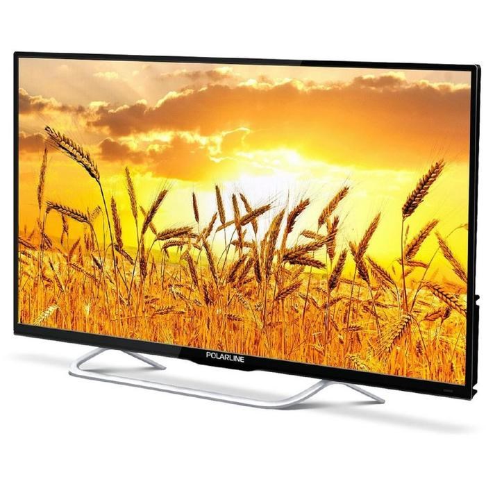 Телевизор PolarLine 32PL13TC-SM, 32", 1366х768, DVB-T2/C, 3xHDMI, 2xUSB, SmartTV, чёрный - фото 51390831