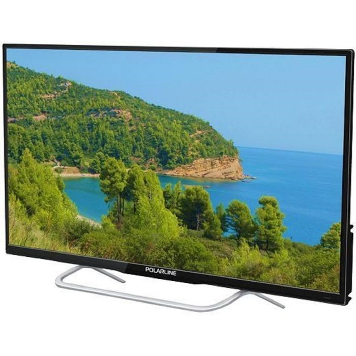 Телевизор PolarLine 32PL13TC,  32", 1366х768, DVB-T2/C, 3xHDMI, 2xUSB, чёрный - фото 51390835