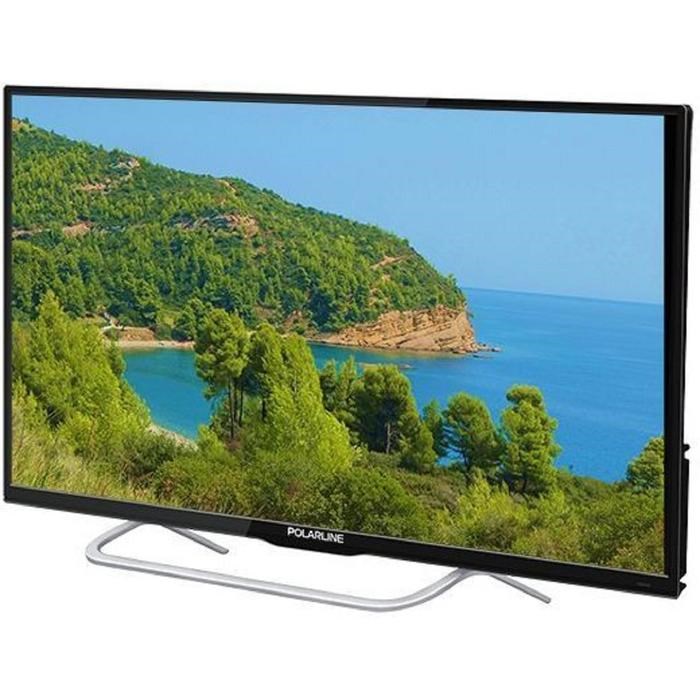 Телевизор PolarLine 32PL14TC-SM, 32", 1366х768, DVB-T2/C, 3xHDMI, 2xUSB, SmartTV, чёрный - фото 51390837