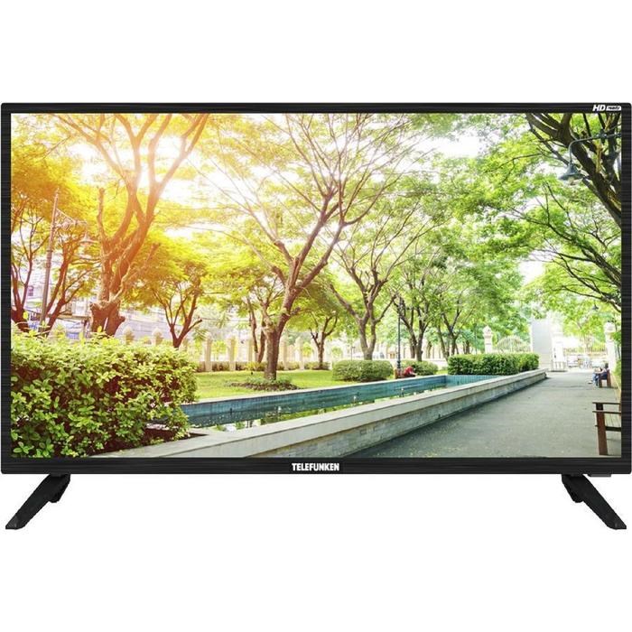 Телевизор Telefunken TF-LED32S75T2S, 31,5", 1366х768, DVB-T2, 3xHDMI, 2xUSB, SmartTV, чёрный - фото 51390854