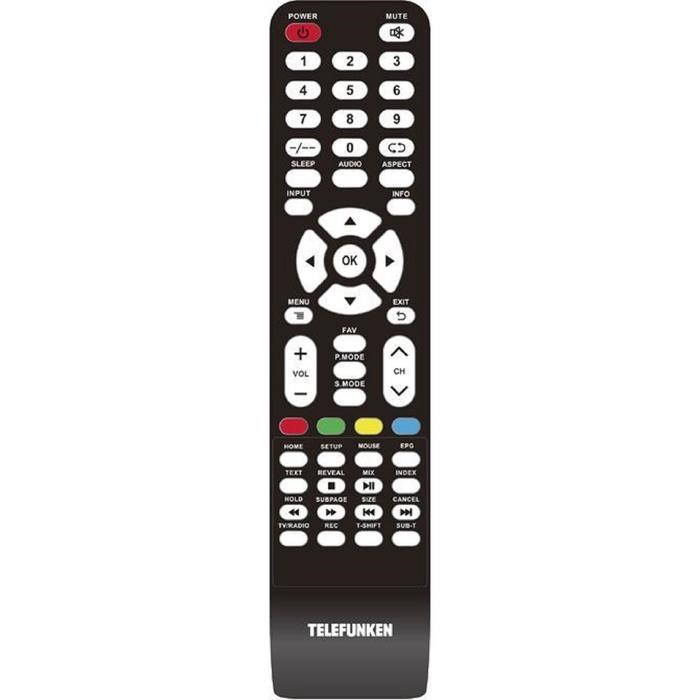 Телевизор Telefunken TF-LED32S75T2S, 31,5", 1366х768, DVB-T2, 3xHDMI, 2xUSB, SmartTV, чёрный - фото 51390855