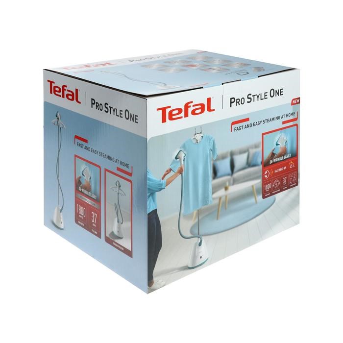 Отпариватель Tefal IT2460E0, напольный, 1800 Вт, 2 режима, 1.5 л, бело-голубой - фото 51390876