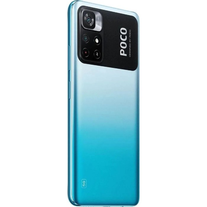 Смартфон Xiaomi POCO M4 Pro 5G NFC RU, 6.6'', IPS, 6Гб, 128Гб, 50 Мп, 16Мп, 5000 мАч, синий - фото 51391190