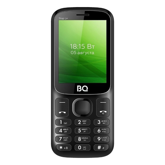 Сотовый телефон BQ M-2440 Step L+, 2.4", 2 sim, 32Мб, microSD, 800 мАч, чёрный - фото 51391430