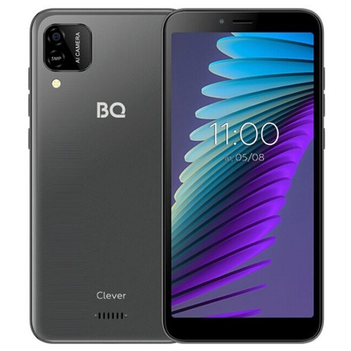 Смартфон BQ 5765L Clever, 5.7", IPS, 2 sim, 3Гб, 16Гб, 5 Мп, microSD, 2700 мАч, графитовый - фото 51391453