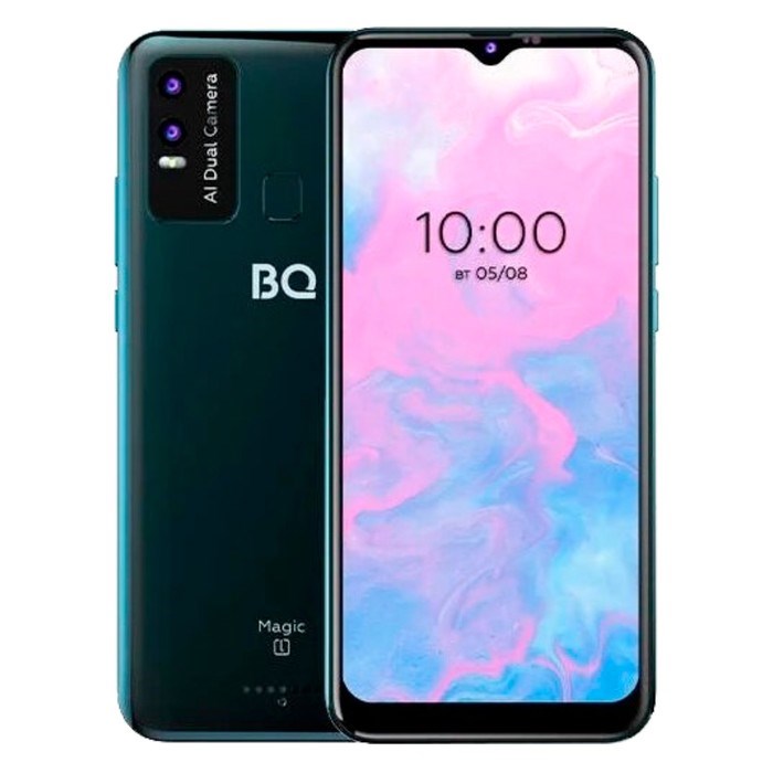 Смартфон BQ 6630L Magic L NFC, 6.53", IPS, 2 sim, 3Гб, 32Гб, 12 Мп, microSD, 4920мАч, синий - фото 51391459