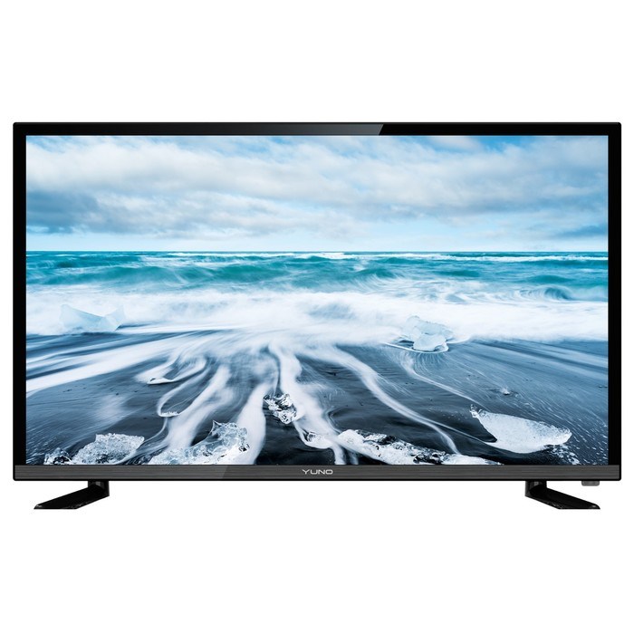 Телевизор Yuno ULM-32TC114, 31.5", 1366x768, DVB-T2/C, HDMI 3, USB 2, чёрный - фото 51391759