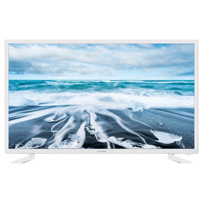 Телевизор Yuno ULM-32TCW115, 31.5", 1366x768, DVB-T2/C, HDMI 3, USB 2, белый - фото 51391760