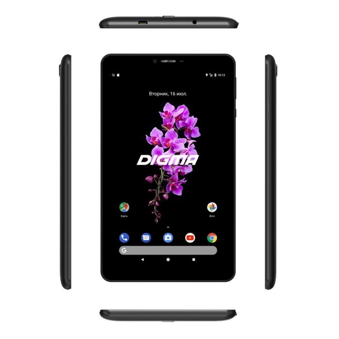 Планшет Digma CITI Octa 80, 8", IPS 1920x1200, 1.6 ГГц, 4+64 Гб, 5 Мп, Android 9, чёрный - фото 51391833