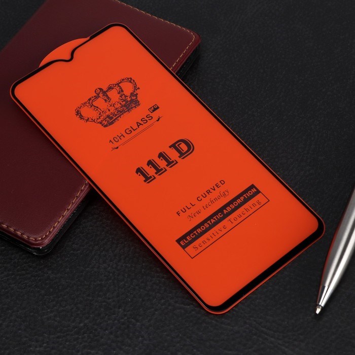 Защитное стекло 2.5D TFN для Xiaomi Redmi 9T, полный клей, черное - фото 51392198