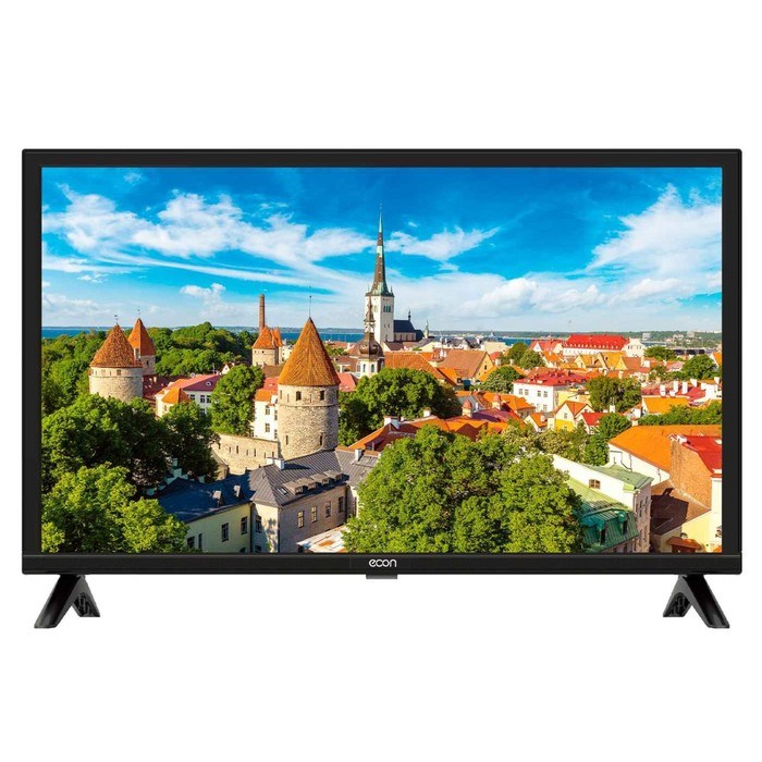 Телевизор Econ LED EX-24HT008B, 24", 1366x768, DVB-C/T/T2, HDMI, USB, цвет чёрный - фото 51392552