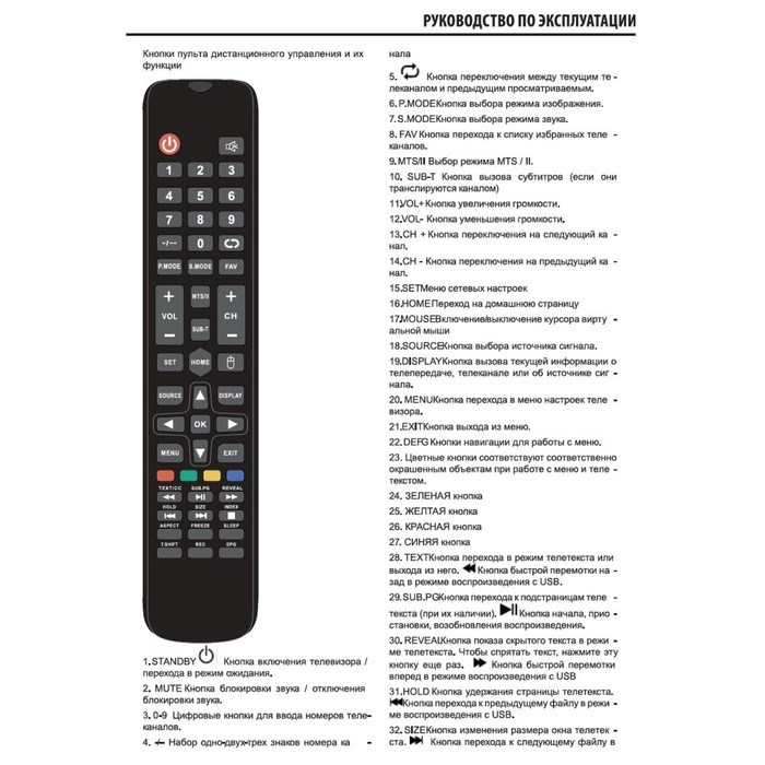 Телевизор Econ LED EX-24HS001W, 24", HDMI, USB, Smart TV, 1366x768 см, цвет белый - фото 51392608