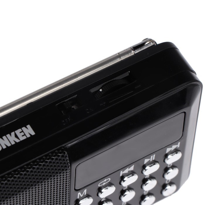 Радиоприемник Telefunken TF-1667, FM+ 87.5 МГц - 108 МГц, MP3, USB, microSD,800 мАч, чёрный - фото 51392781