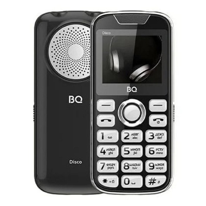 Сотовый телефон BQ M-2005 Disco, 2.0", 2sim, 32Мб, microSD, BT 3.0, 1600мАч, фонарик, черный - фото 51392982