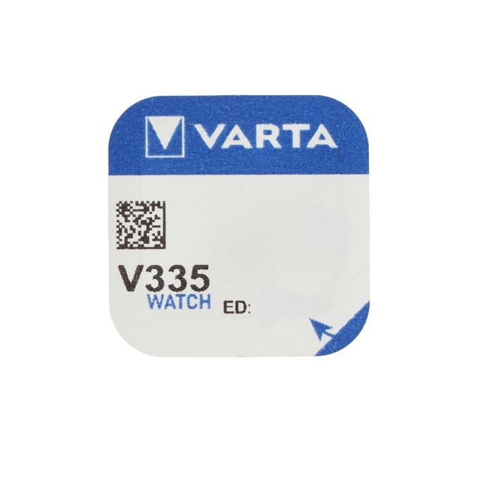 Батарейка Varta Silver Oxide, 335 (SR512SW) - 1BL, 1.55 В, блистер, 1 шт. - фото 51393106