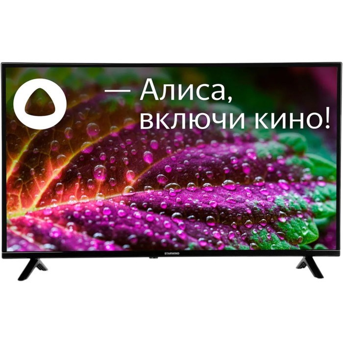 Телевизор Starwind SW-LED40SB304, 40", 1920х1080, DVB-T2/C/S2, HDMI 3, USB 2, SmartTV,чёрный - фото 51393149