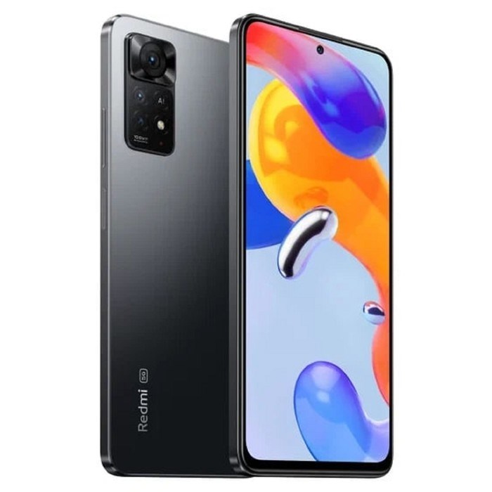 Смартфон Xiaomi Redmi Note 11 Pro 5G RU, 6.67", Amoled, 8Гб, 128Гб, 108Мп, 5000мАч,NFC,серый - фото 51393207