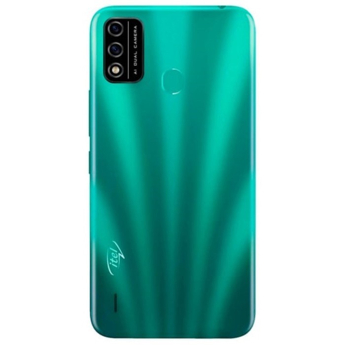 Смартфон Itel A48 (L6006), 6.1", IPS, 2 Гб, 32 Гб, 5 Мп, microSD, 3000 мАч, зеленый - фото 51393237