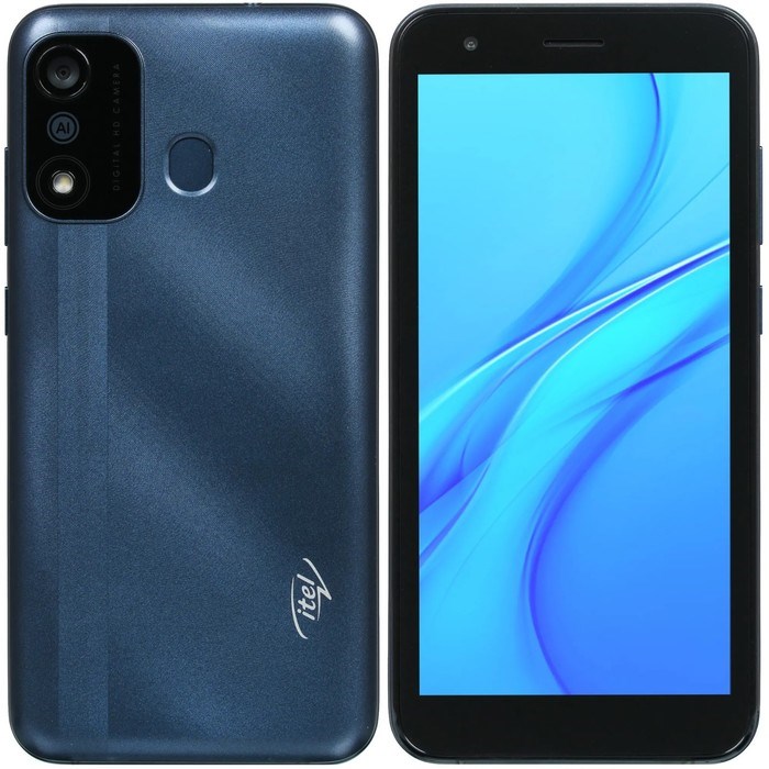 Смартфон Itel A27 (A551L), 5.45", IPS, 2 Гб, 32 Гб, 2Sim, 5 Мп, GPS, 4000 мАч, серый - фото 51393255