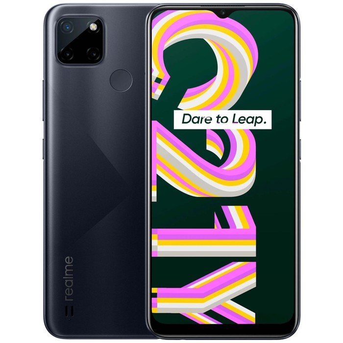 Смартфон Realme C21Y, 6.5", LCD, 2 sim, 3 Гб, 32 Гб, 13 Мп, 5 Мп, 5000 мАч, NFC, черный - фото 51393319