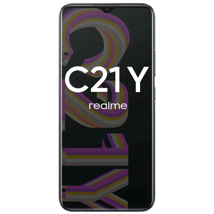 Смартфон Realme C21Y, 6.5", LCD, 2 sim, 3 Гб, 32 Гб, 13 Мп, 5 Мп, 5000 мАч, NFC, черный - фото 51393320