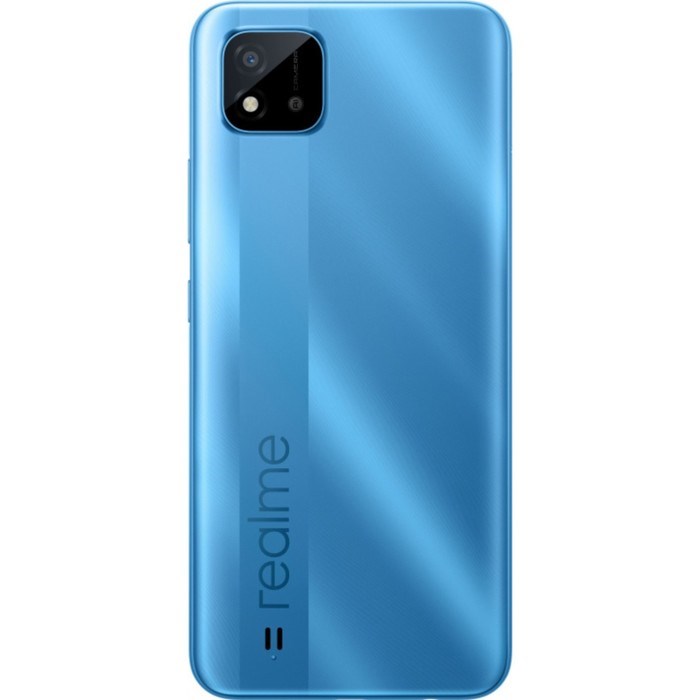 Смартфон Realme С11 2021, 6.5", LCD, 2 sim, 2 Гб, 32 Гб, 8 Мп, 5000 мАч, NFC, голубой - фото 51393331