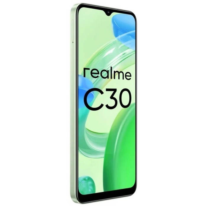 Смартфон Realme C30, 6.5", LCD, 2 sim, 4 Гб, 64 Гб, 8 Мп, 5 Мп, microSD, 5000 мАч, зеленый - фото 51393387