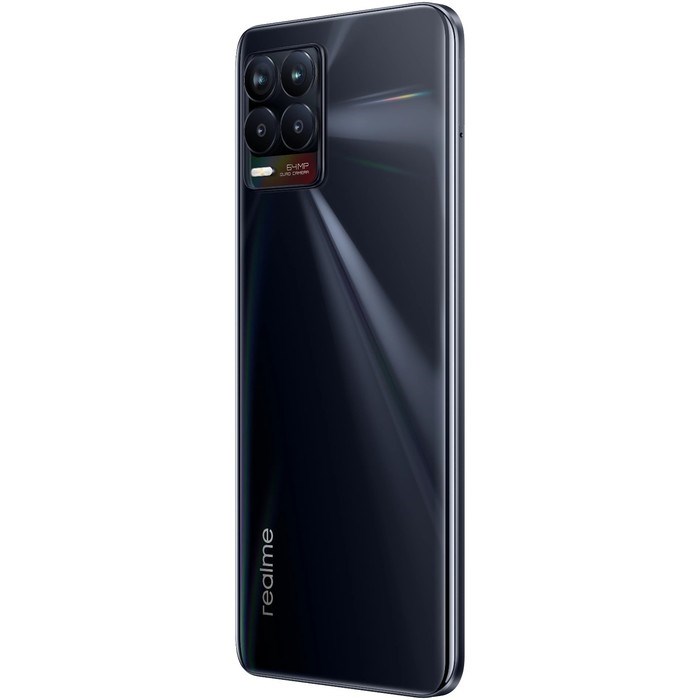 Смартфон Realme 8, 6.4", SAmoled, 2 sim, 6 Гб, 128 Гб, 64 Мп, 16 Мп, 5000 мАч, NFC, черный - фото 51393429