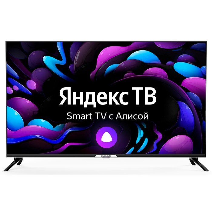 Телевизор Hyundai H-LED43BU7003, 43", 3840x2160, DVB-C/T2/S2, 3xHDMI, 2xUSB, SmartTV, черный - фото 51393624