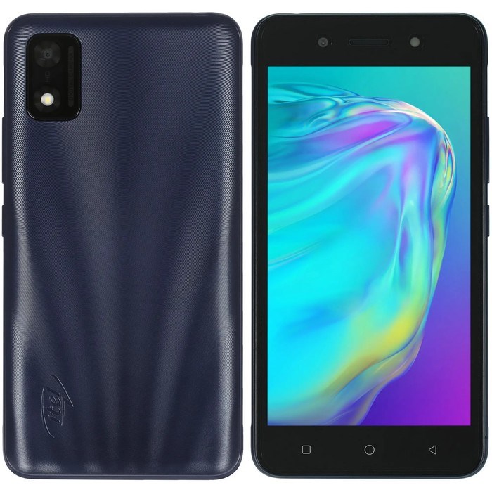 Смартфон ITEL A17, 5.0", 1 Гб, 16 Гб, 5 Мп, microSD, 2400 мАч, синий - фото 51393664