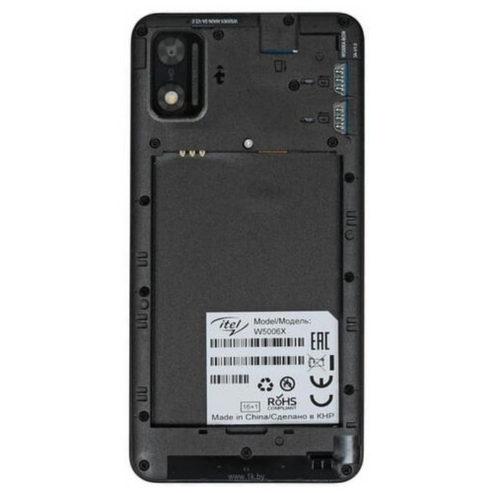 Смартфон ITEL A17, 5.0", 1 Гб, 16 Гб, 5 Мп, microSD, 2400 мАч, синий - фото 51393673