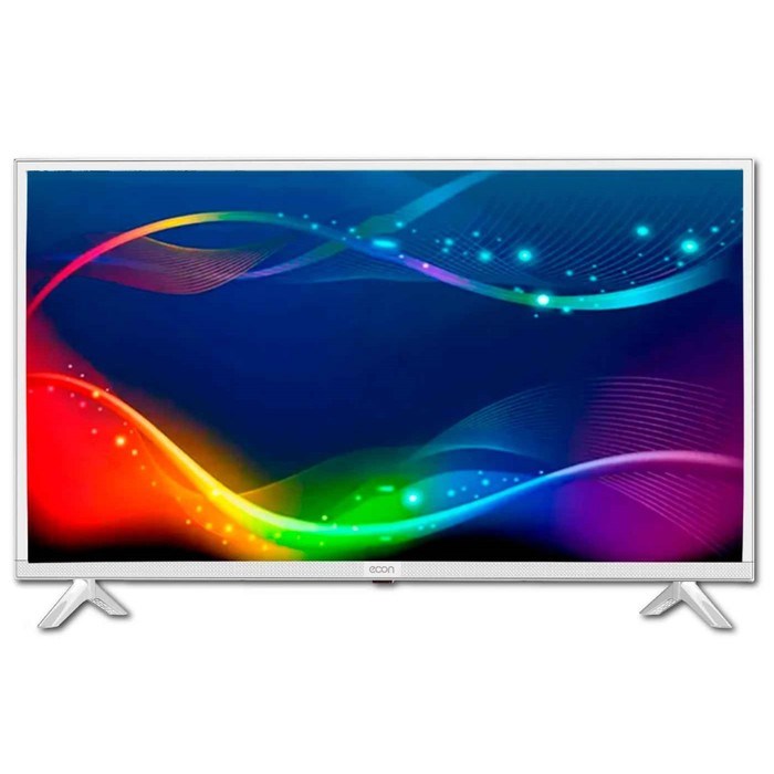 Телевизор Econ LED EX-32HS002W, 32", USB, HDMI, Smart TV, 1366x768 см, цвет белый - фото 51393936