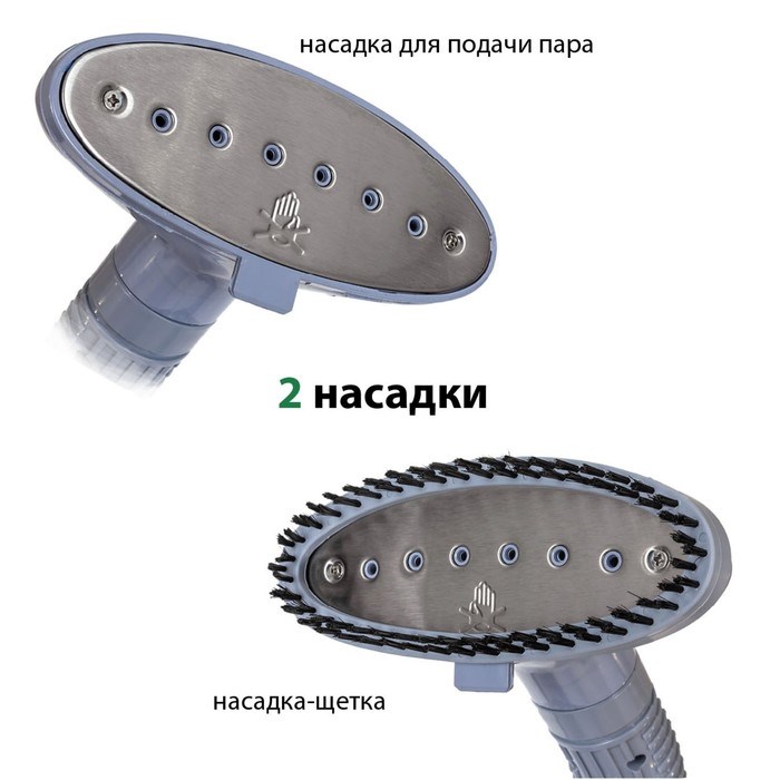 Отпариватель econ ECO-BI1702S, напольный, 1700 Вт, 40 г/мин, 2 режима, фиолетовый - фото 51394131