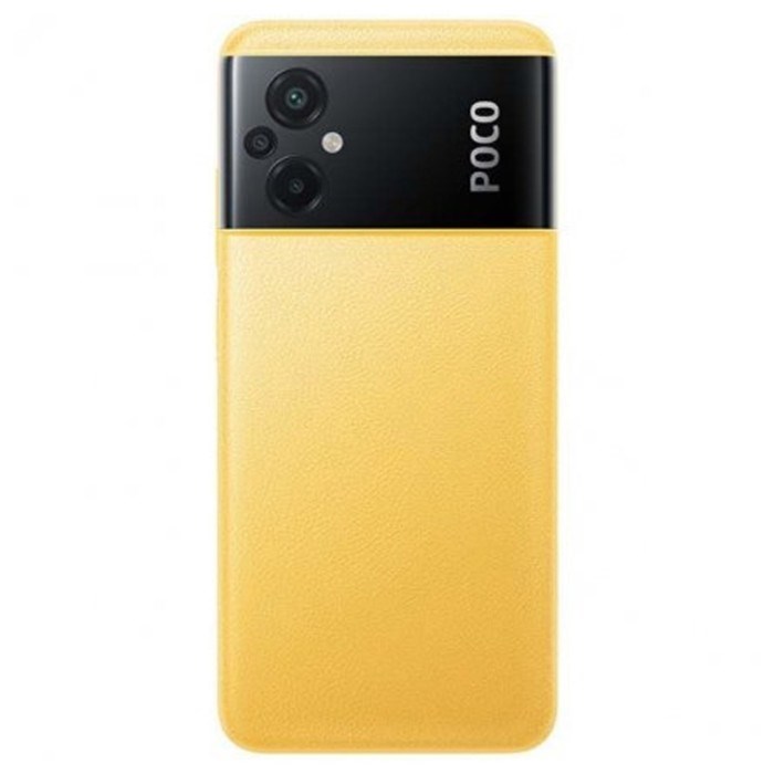 Смартфон Xiaomi POCO M5 NFC RU, 6.58'', IPS, 4 Гб, 128 Гб, 50 Мп, 5 Мп, 5000мАч, желтый - фото 51394489