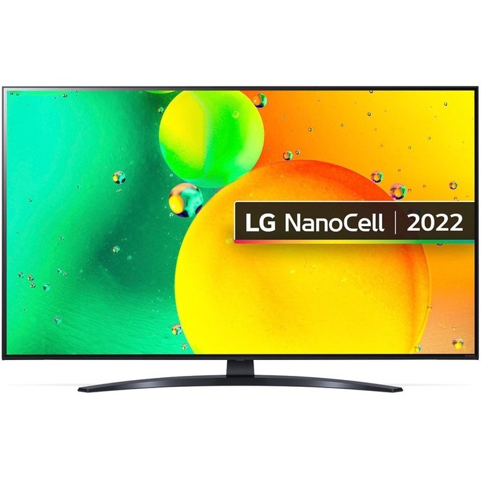 Телевизор LG 43NANO766QA.ARUB, 43", 3840x2160, DVB-T/T2/C/S2, HDMI 3,USB 2, Smart TV, синий   944470 - фото 51394642