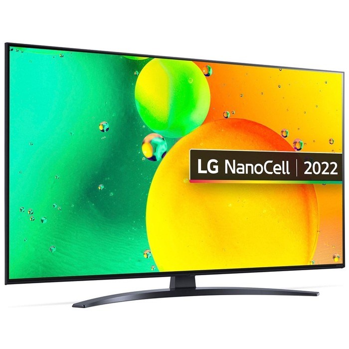 Телевизор LG 43NANO766QA.ARUB, 43", 3840x2160, DVB-T/T2/C/S2, HDMI 3,USB 2, Smart TV, синий   944470 - фото 51394643