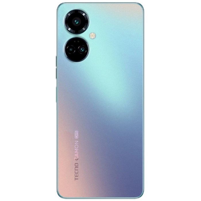 Смартфон Tecno Camon 19 Pro NFC, 6.8", IPS, 120Гц, 8 Гб, 128 Гб, 64 Мп, 5000 мАч, синий - фото 51394892