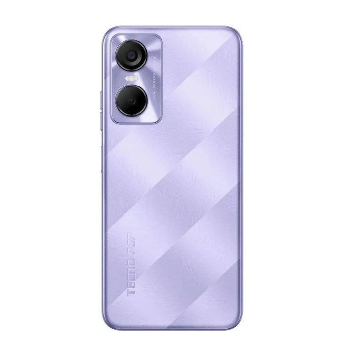 Смартфон Tecno POP 6 Pro, 6.6", IPS, 2 Гб, 32 Гб, 8 Мп, 5000 мАч, фиолетовый - фото 51394905