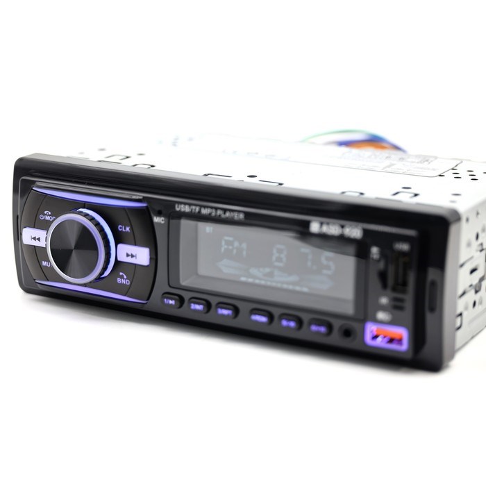 Магнитола автомобильная Вымпел ASD-920  FM/USB/AUX/bluetooth, пульт - фото 51395352