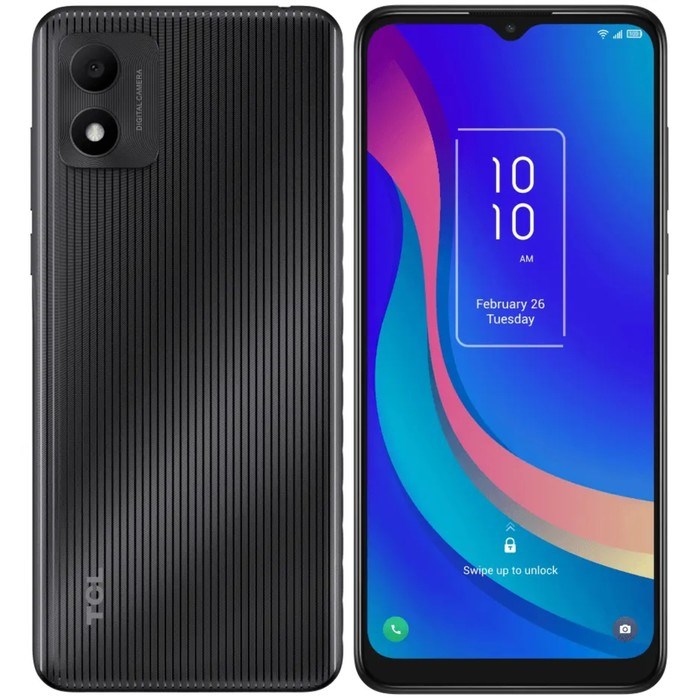 Смартфон TCL 305i, 6.52", 2 Гб, 32 Гб, 13 Мп, 5 Мп, 2 Sim, LTE, 4000 мАч, черный - фото 51395488