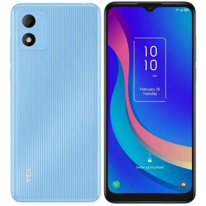 Смартфон TCL 305i, 6.52", 2 Гб, 32 Гб, 13 Мп, 5 Мп, 2 Sim, LTE, 4000 мАч, синий - фото 51395492